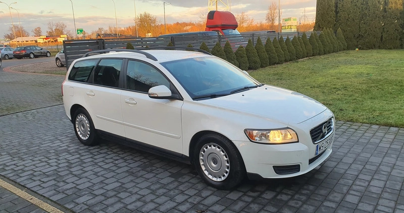 Volvo V50 cena 19900 przebieg: 195000, rok produkcji 2011 z Siedlce małe 137